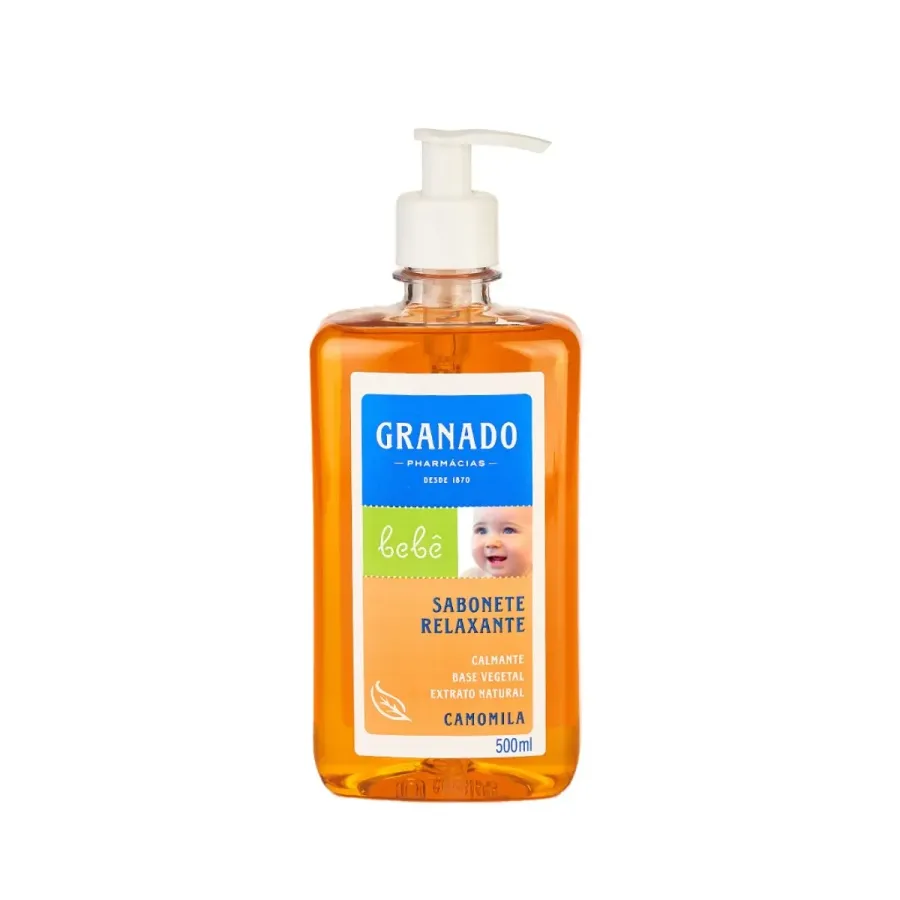 Sabonete Líquido Granado Bebê Relaxante Camomila 500ml