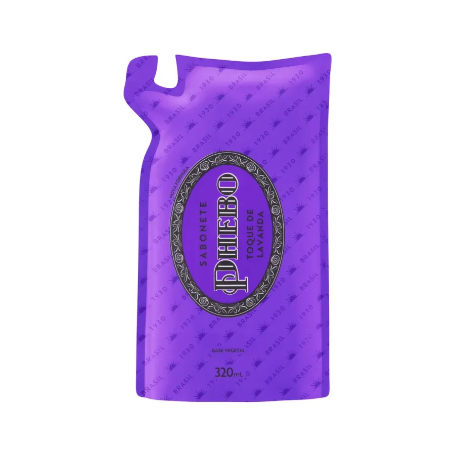 Sabonete Líquido Phebo Toque de Lavanda Refil 320ml