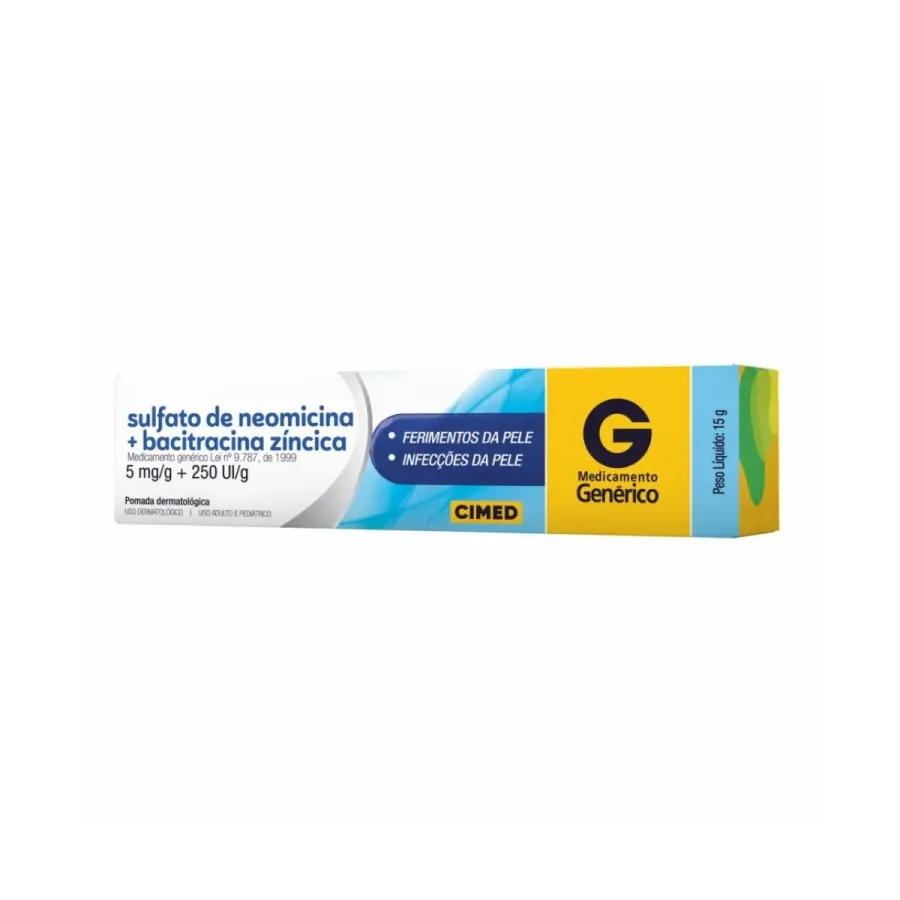 SULFATO DE NEOM+BACITRACINA PM 15GR CIME