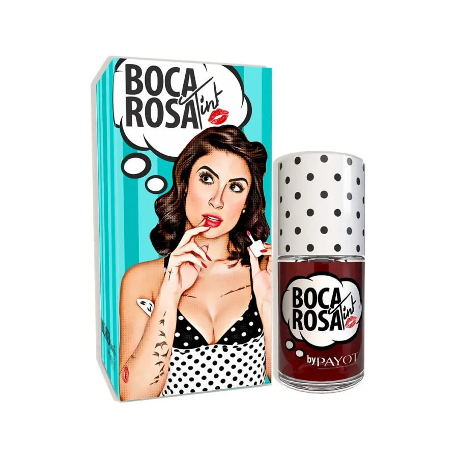 Lip Tintura Boca Rosa Cor Vermelho Rosado 10ml