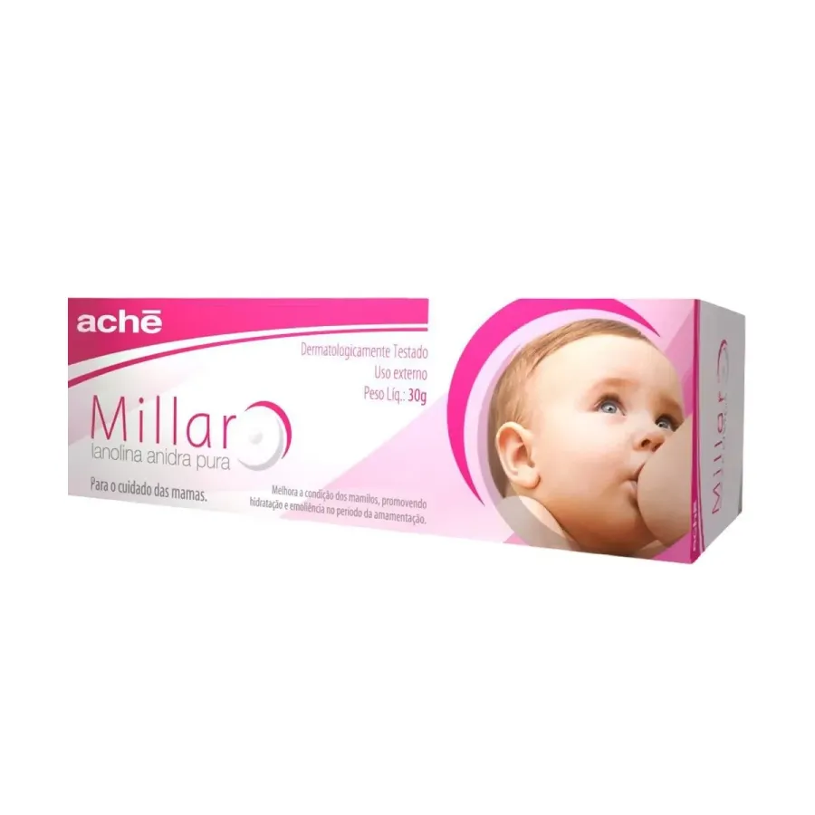 Creme Hidratante para Seios Millar Pomada Aché 30g