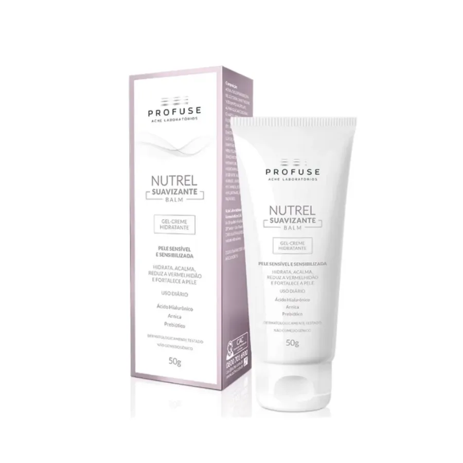 Hidratante Facial Profuse Nutrel Bálsamo Suavizante 50g