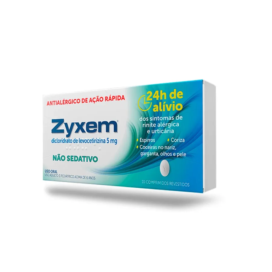 Zyxem 5mg 10 Comprimidos