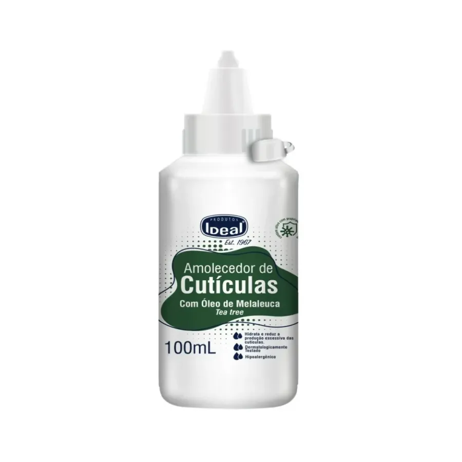 Amolecedor de Cutículas Ideal Óleo de Melaleuca 100ml
