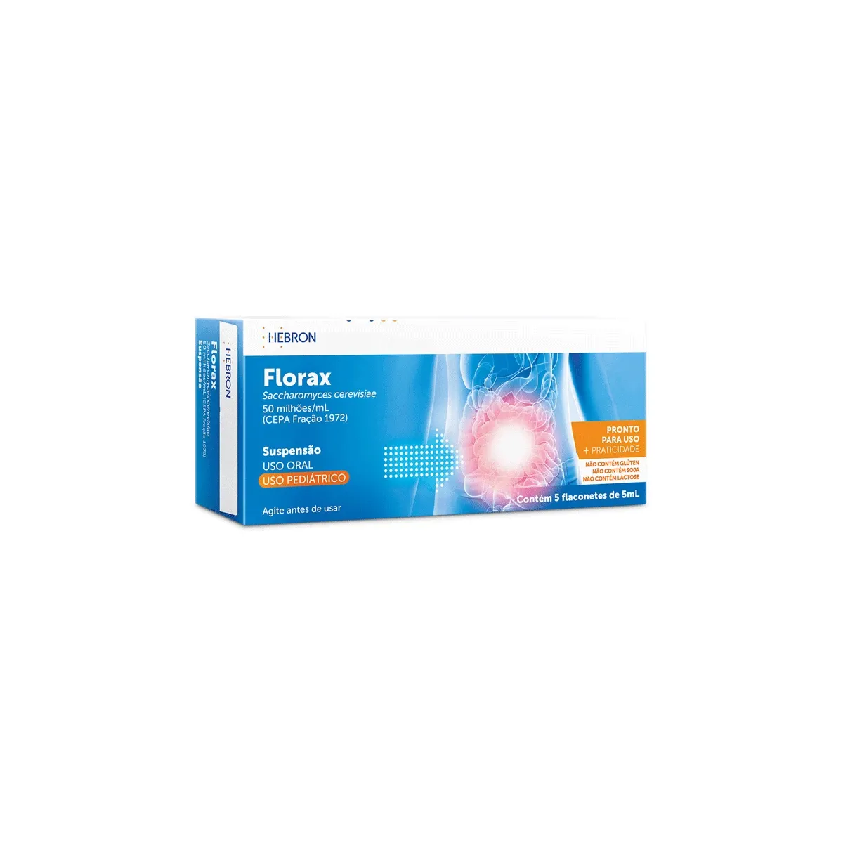 Florax Pediátrico Hebron 5x5ml