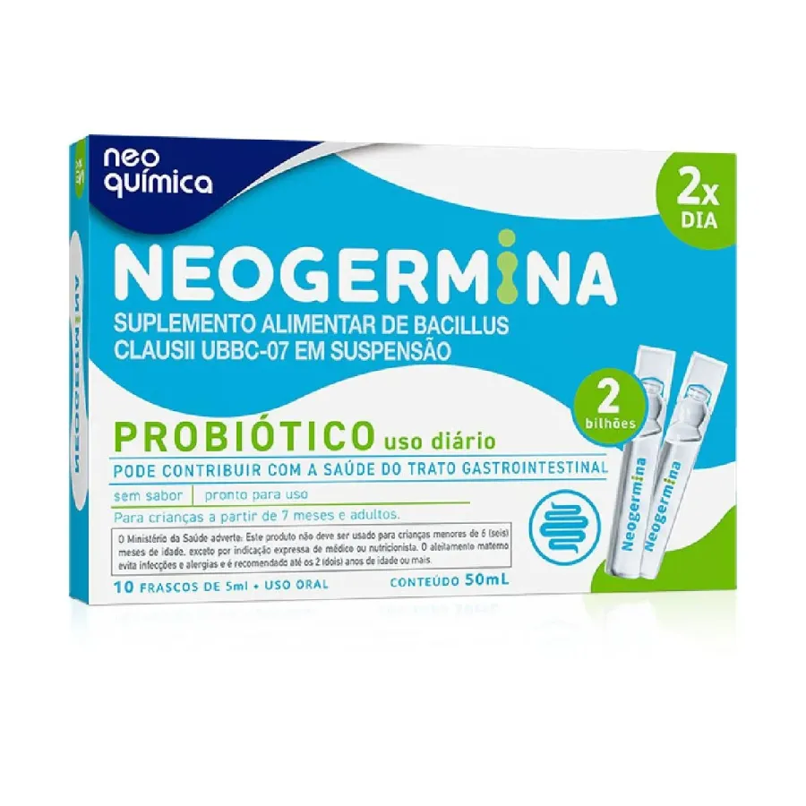 NEOGERMINA 2BI S/SABOR C/10UND