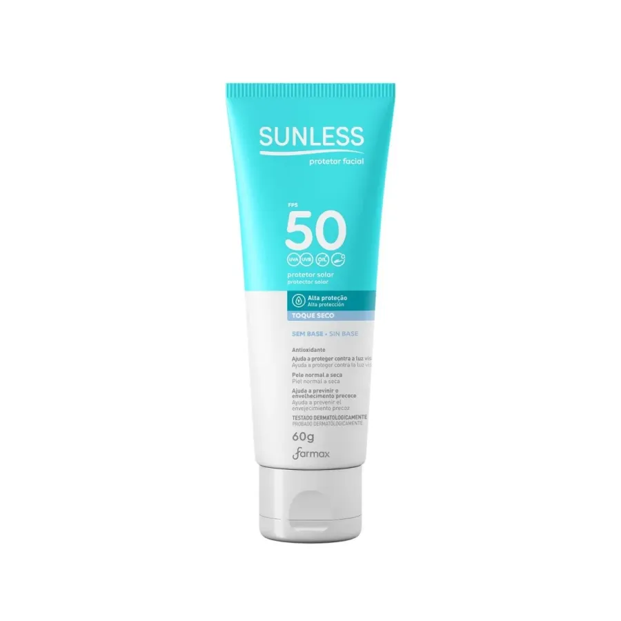 PROT FACIAL SUNLESS 60G FPS50 SEM COR