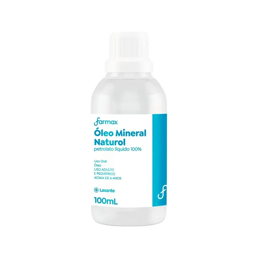 Óleo Mineral Natural Farmax 100ml