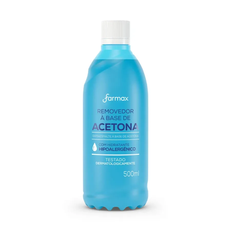 Removedor Farmax com Acetona 500ml