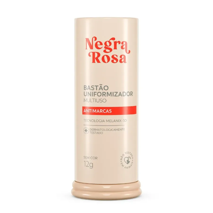 BASTAO NEGRA ROSA UNIFORMIZADOR MULT 12G