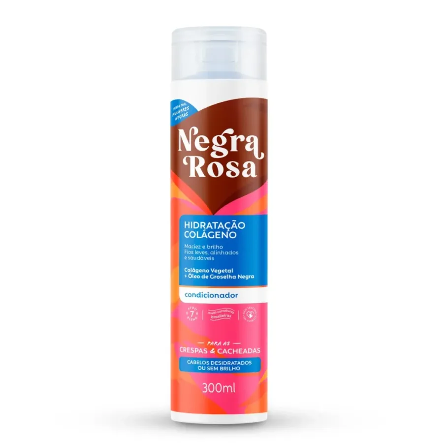 Condicionador Negra Rosa Hidratação Colágeno 300ml