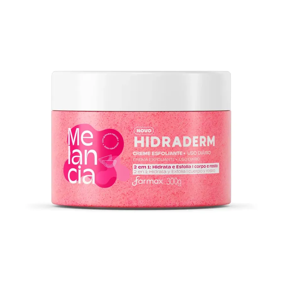 Hidraderm Creme Esfoliante Melancia 300g