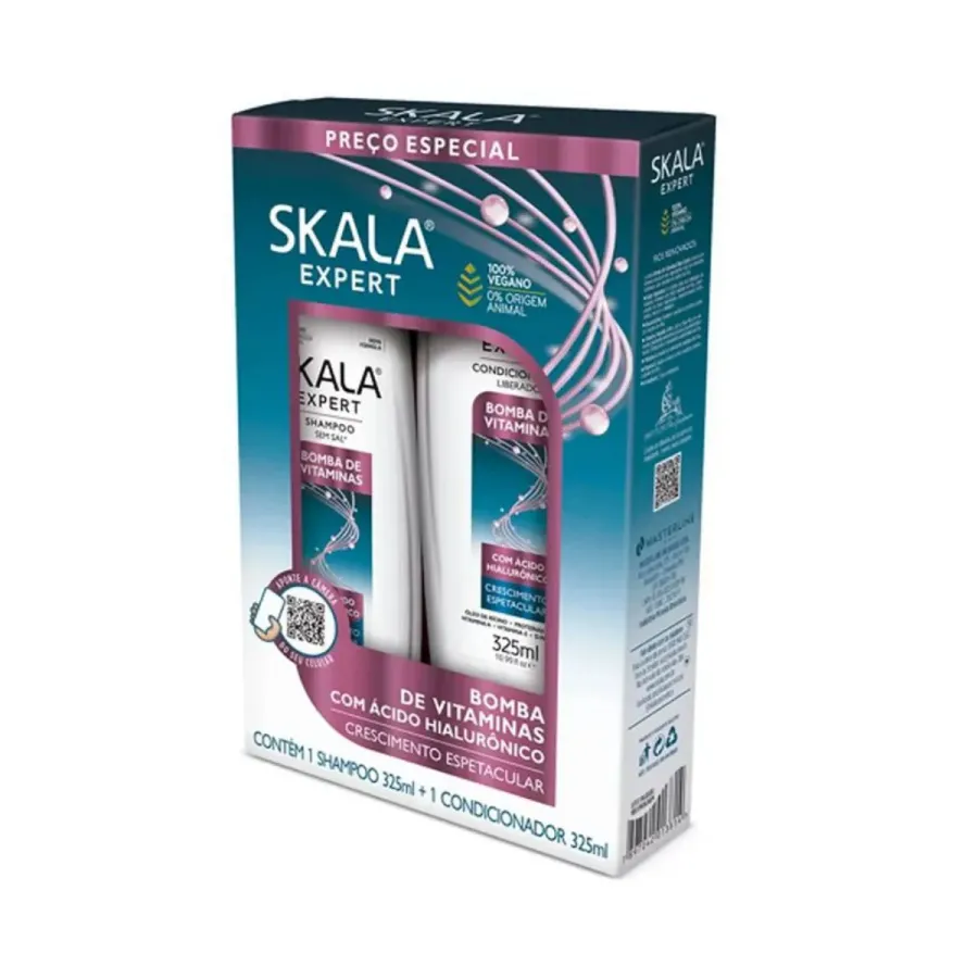 KIT SKALA SH+COND 325ML BOMBA DE VITAMINA