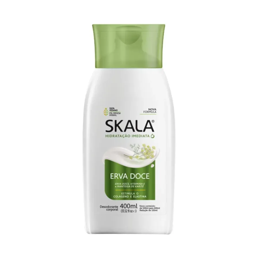 Loção Hidratante Corporal Skala Erva-Doce 400 mL