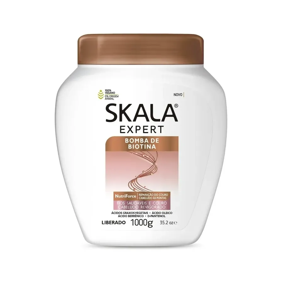 Creme para Tratamento Skala 1kg Bomba de Biotina