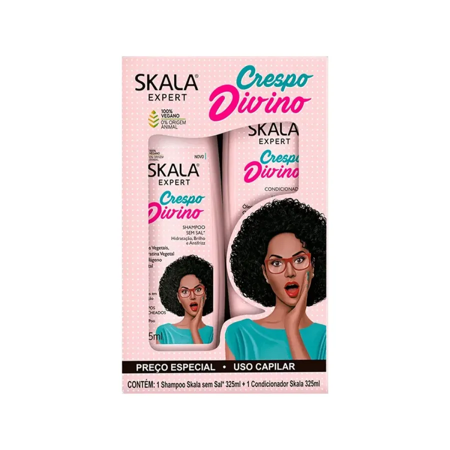KIT SKALA SH+COND CRESPO DIVINO 325ML