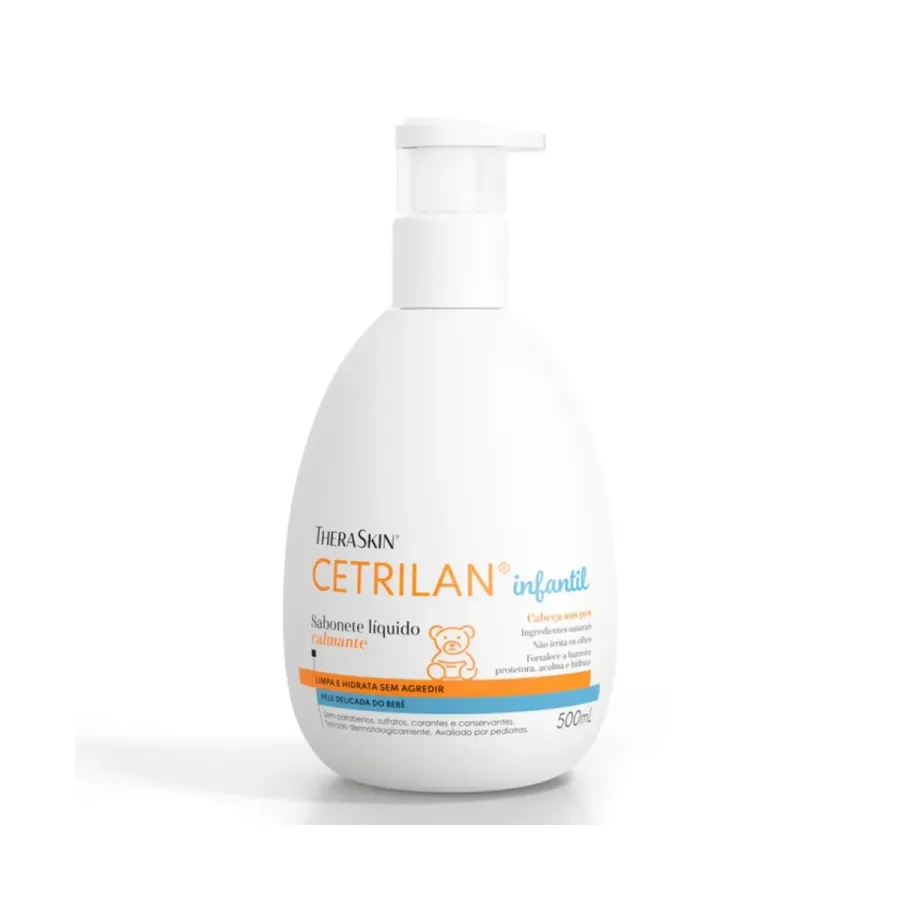 CETRILAN SABONETE LIQUIDO INFANTIL 500ML