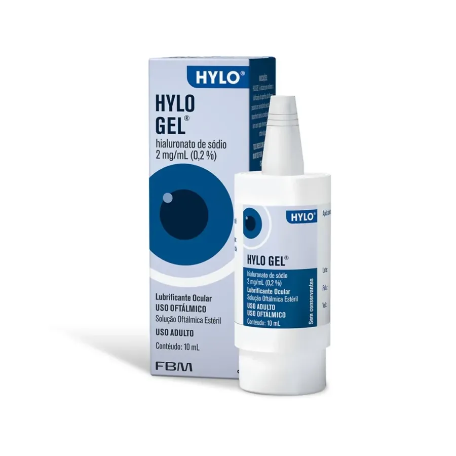 Colírio Lubrificante Hylo Gel Pfizer Gel 10ml