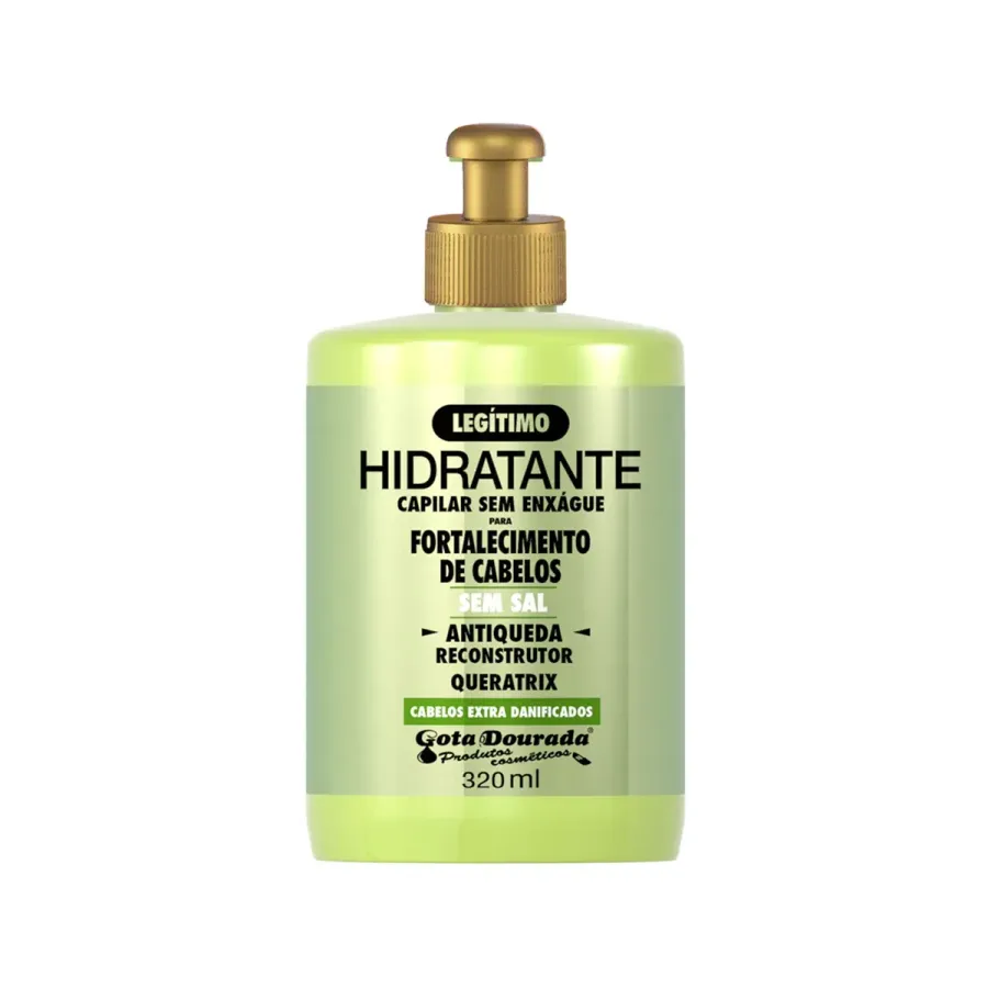 CR DE PENTEAR GOTA DOURADA 320ML CABELO DANIFICADOS