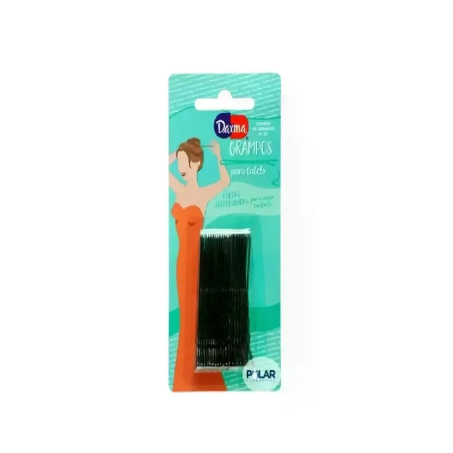 Grampos Darma Nº 7 Preto 20 Unidades