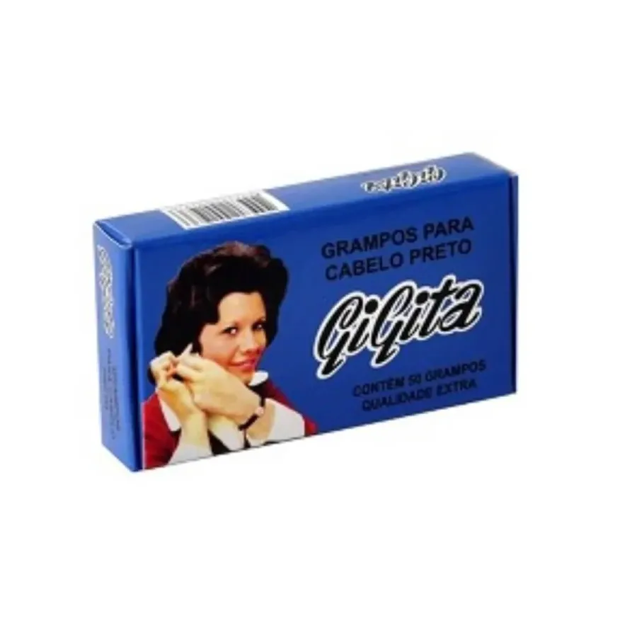 Grampos Gigita Nº 7 Preto 50 Unidades