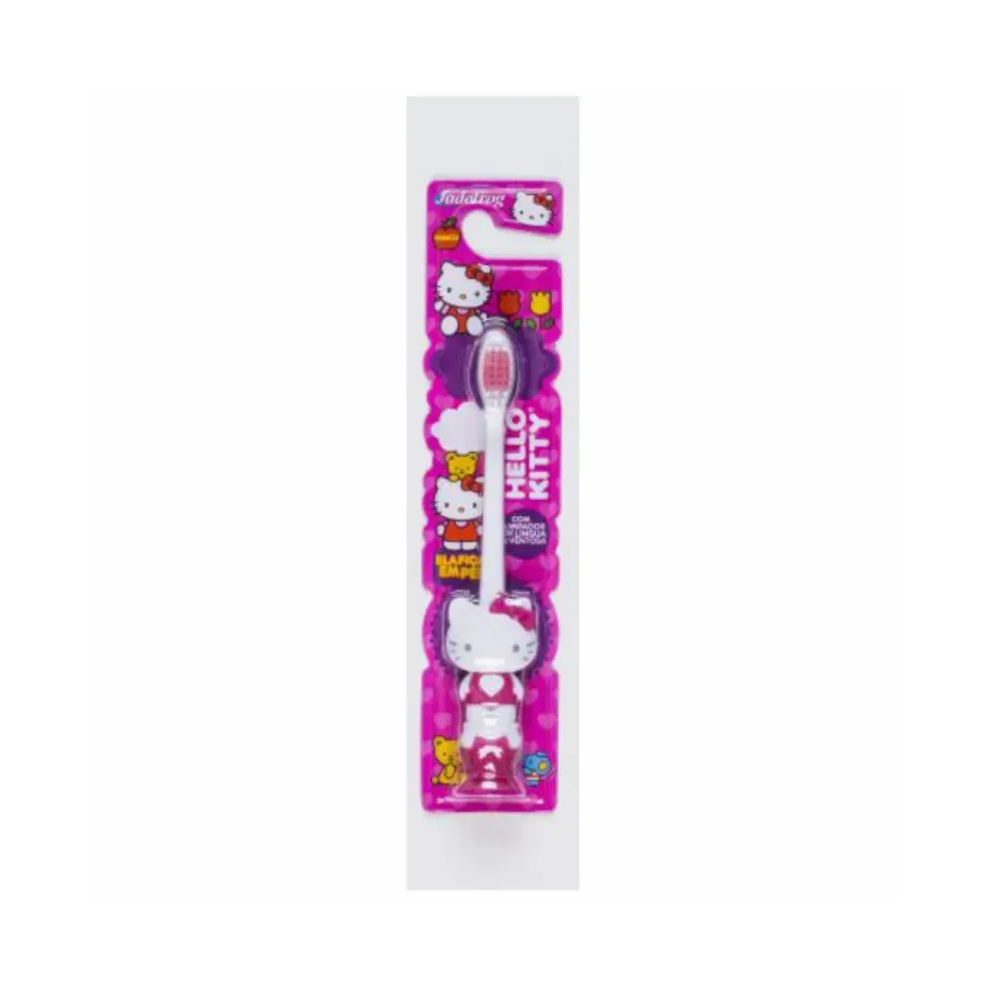 Escova Dental Jade Frog Hello Kitty 3d Mac