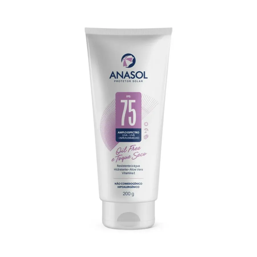 PROT.SOLAR ANASOL FPS75 LOCAO 200GR