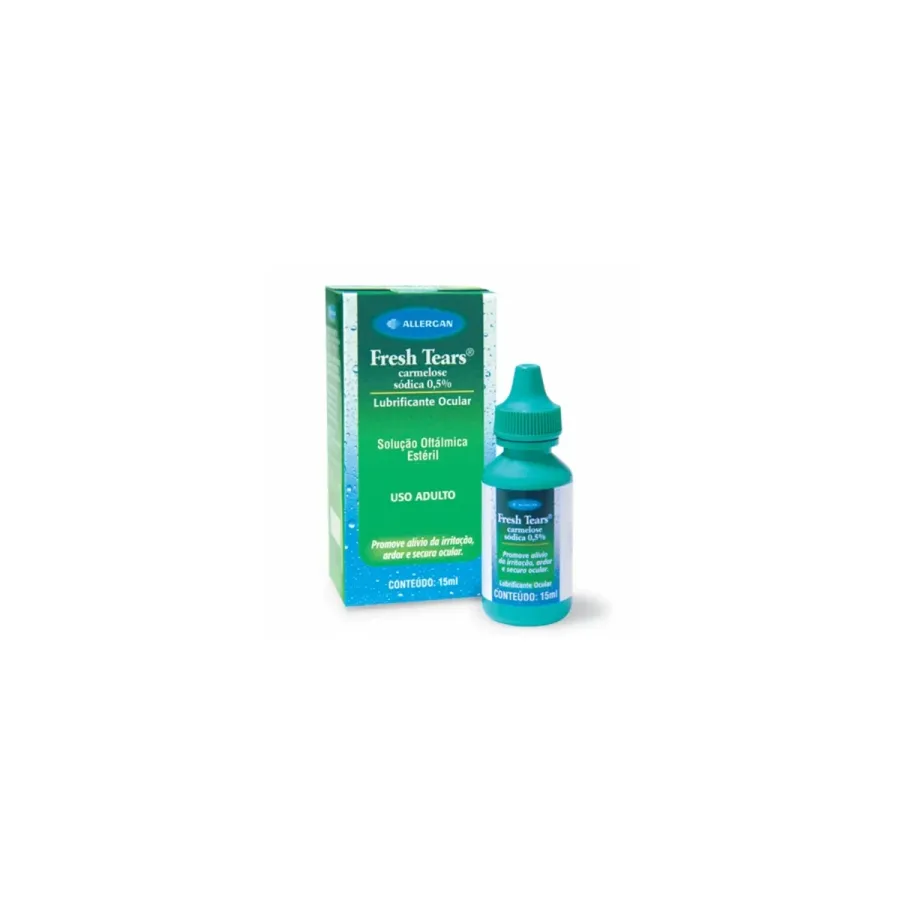Fresh Tears Allergan Solução Oftalmica Estéril - 15ml