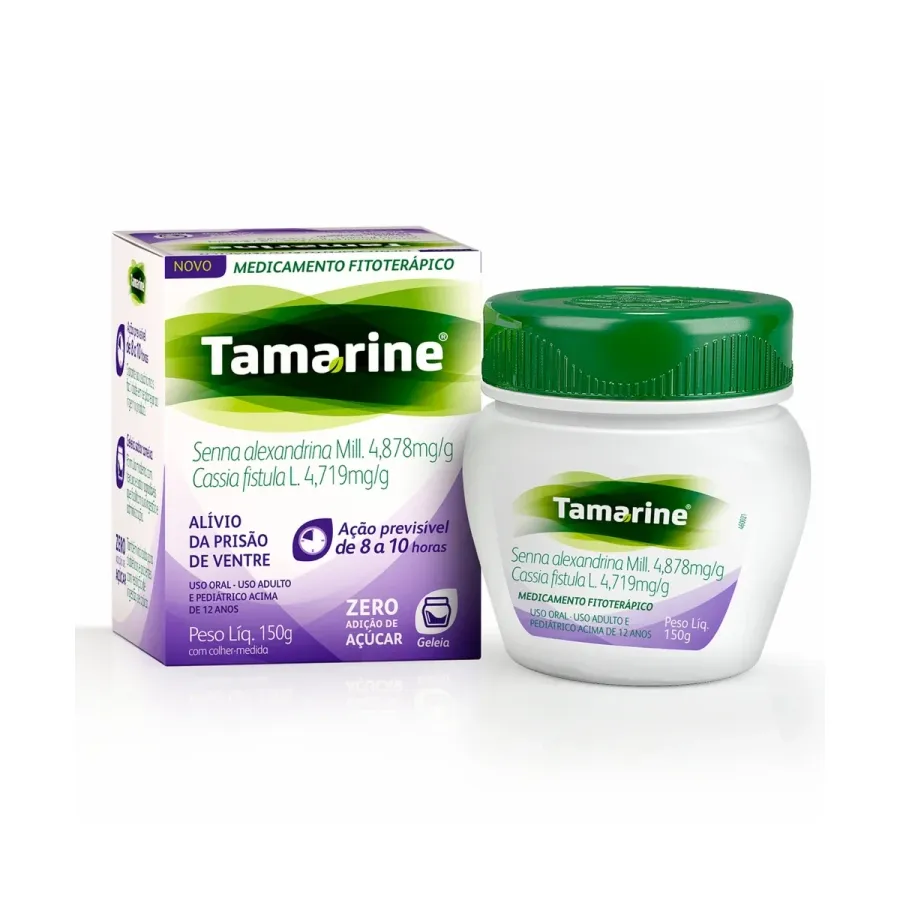 Laxante Fitoterápico Tamarine Zero Açúcar 150g Geleia