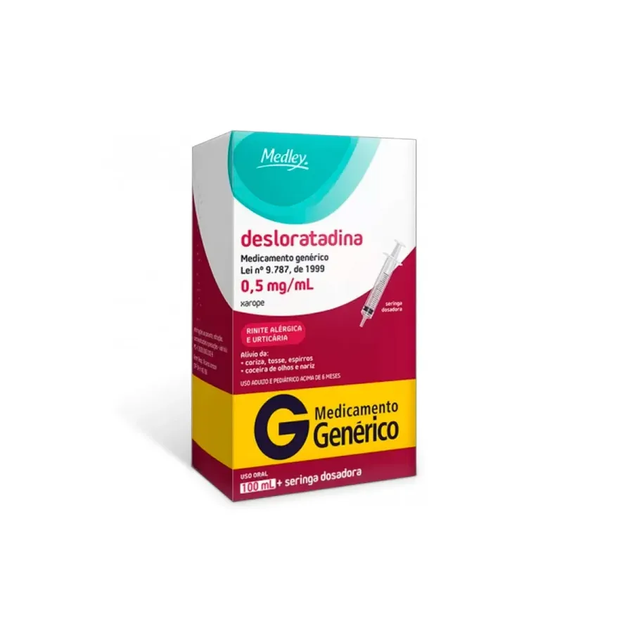 Desloratadina 0,5mg 100ml Medley