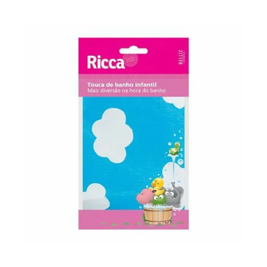 Touca de Banho Infantil Ricca 1 Unidade