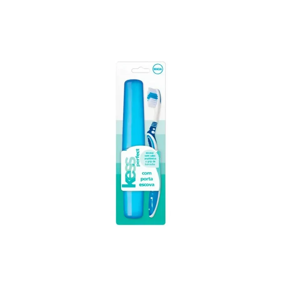 Escova Dental Kess 2018 Perfect+estojo Escova