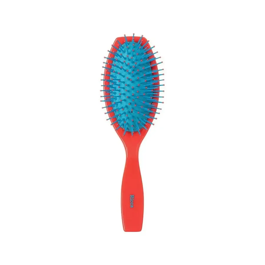 Escova de Cabelo Ricca Oval Almofada Cereja 1 Unidade