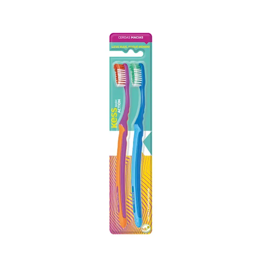 Kit EscOVA de Dente Kess Basic Action 2Un MACIA