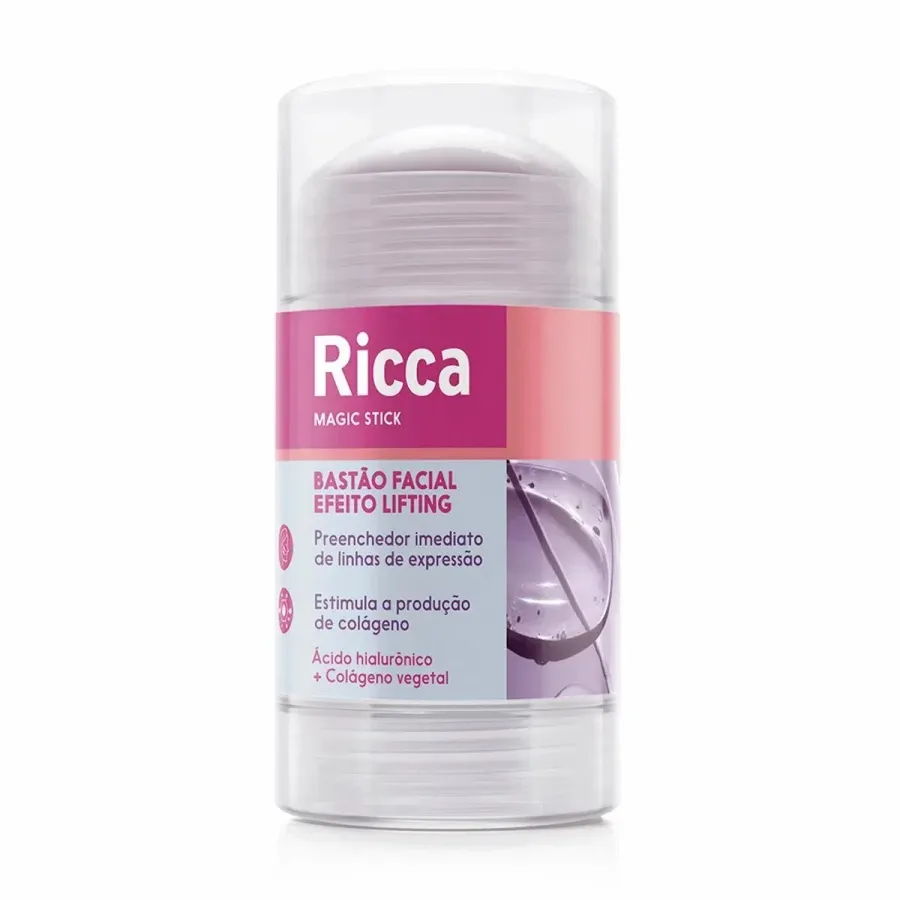 Bastão Facial Ricca Magic Stick Efeito Lifting 30g