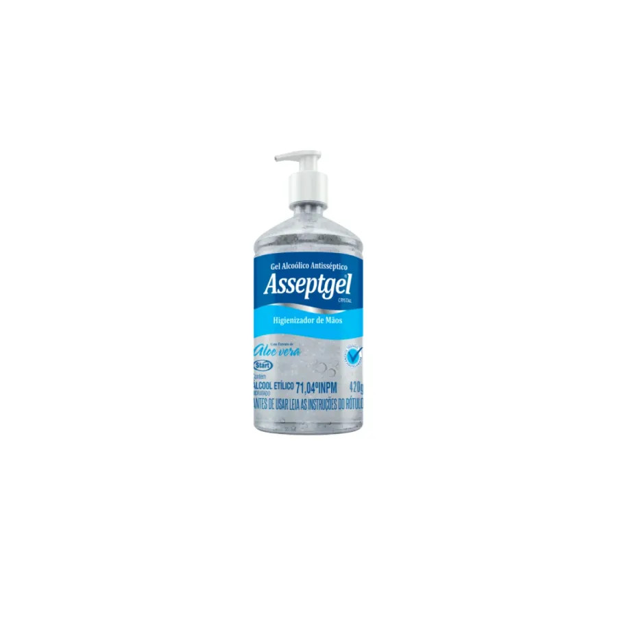 ALCOOL GEL ASSEPTGEL CRISTAL 420G