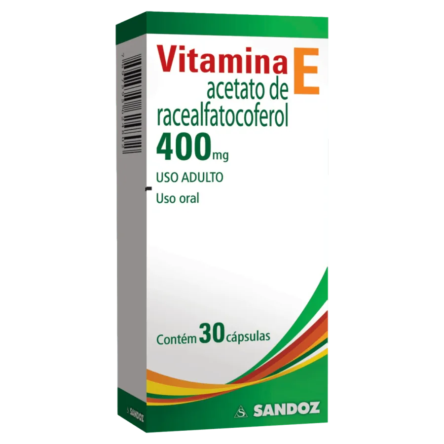 Vitamina e 400mg 30 Cápsulas Hexal