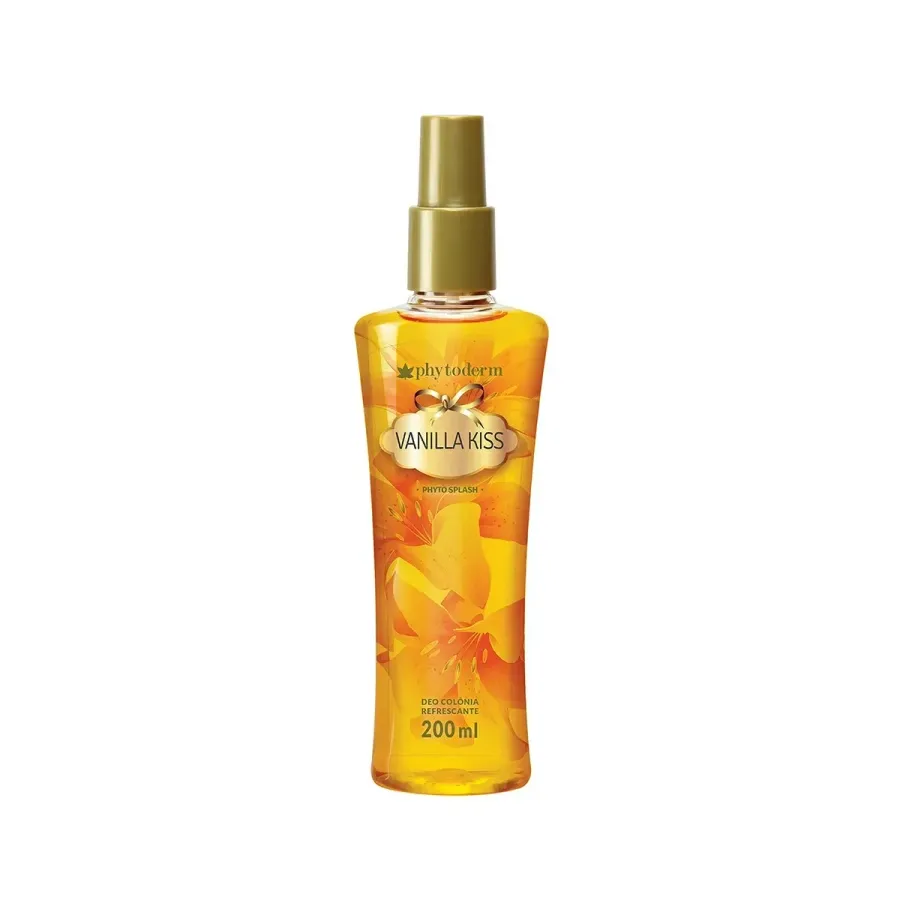 Desodorante Colônia Phytoderm Vanilla Kiss Splash 200ml