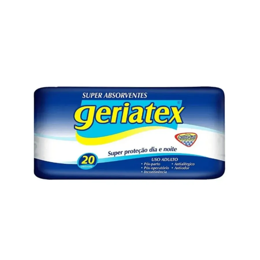 Absorvente Geriátrico Geriatex P 20 Unidades
