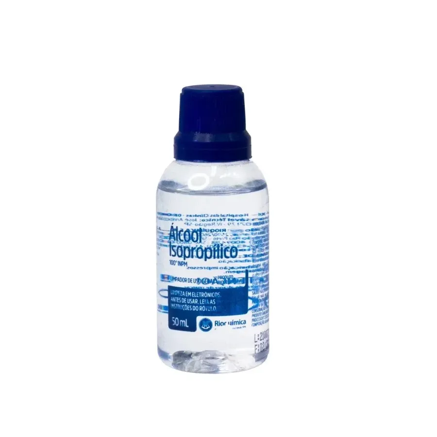 Alcool Isopropilico 50ml Rioquimica