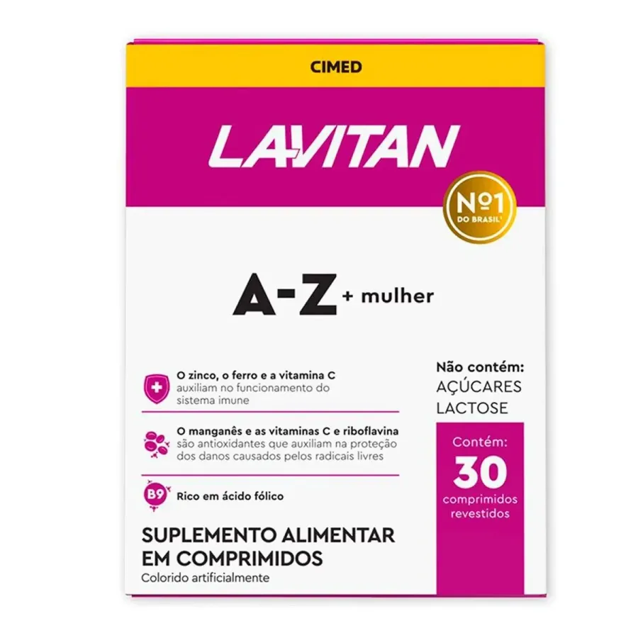 LAVITAN AZ MULHER C/30COMPRIMIDOS