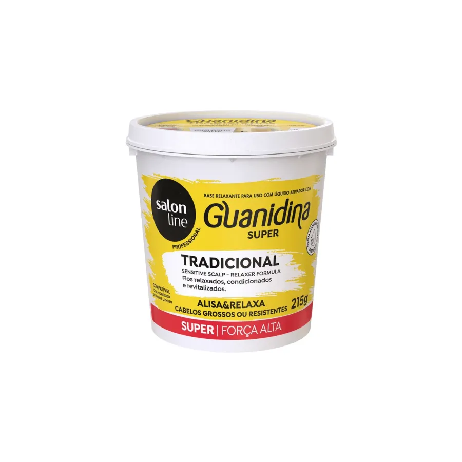 GUANIDINA SALON LINE 215G SUPER FORÇA ALTA