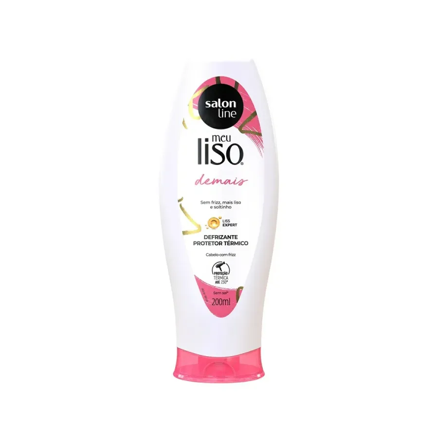 Defrizante Protetor Térmico Salon Line Meu Liso Demais 200ml