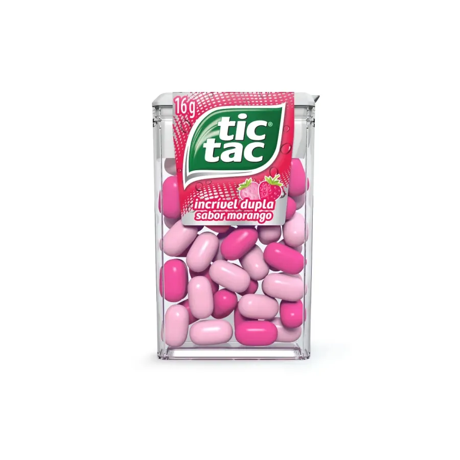 Pastilha Tic Tac Morango