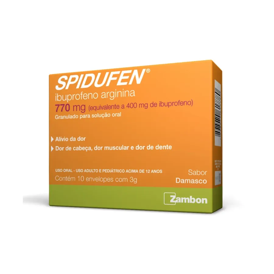 SPIDUFEN DAMASCO 770MG C/10ENVELOPES