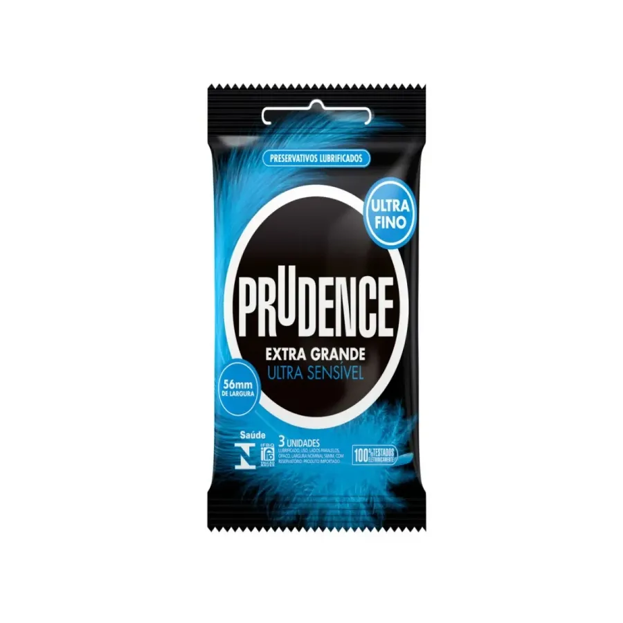 PRESERV PRUDENCE 3UN EXTRA GRANDE ULTRA SENSIVEL
