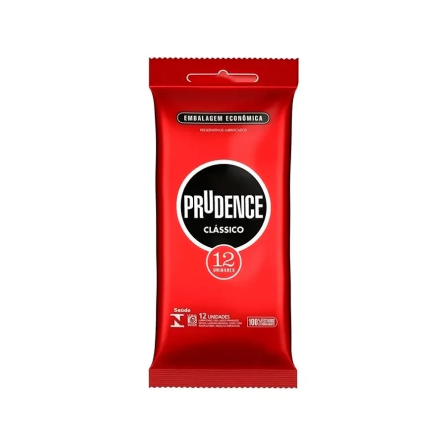Preservativo Prudence Lubrificados 12 Unidades