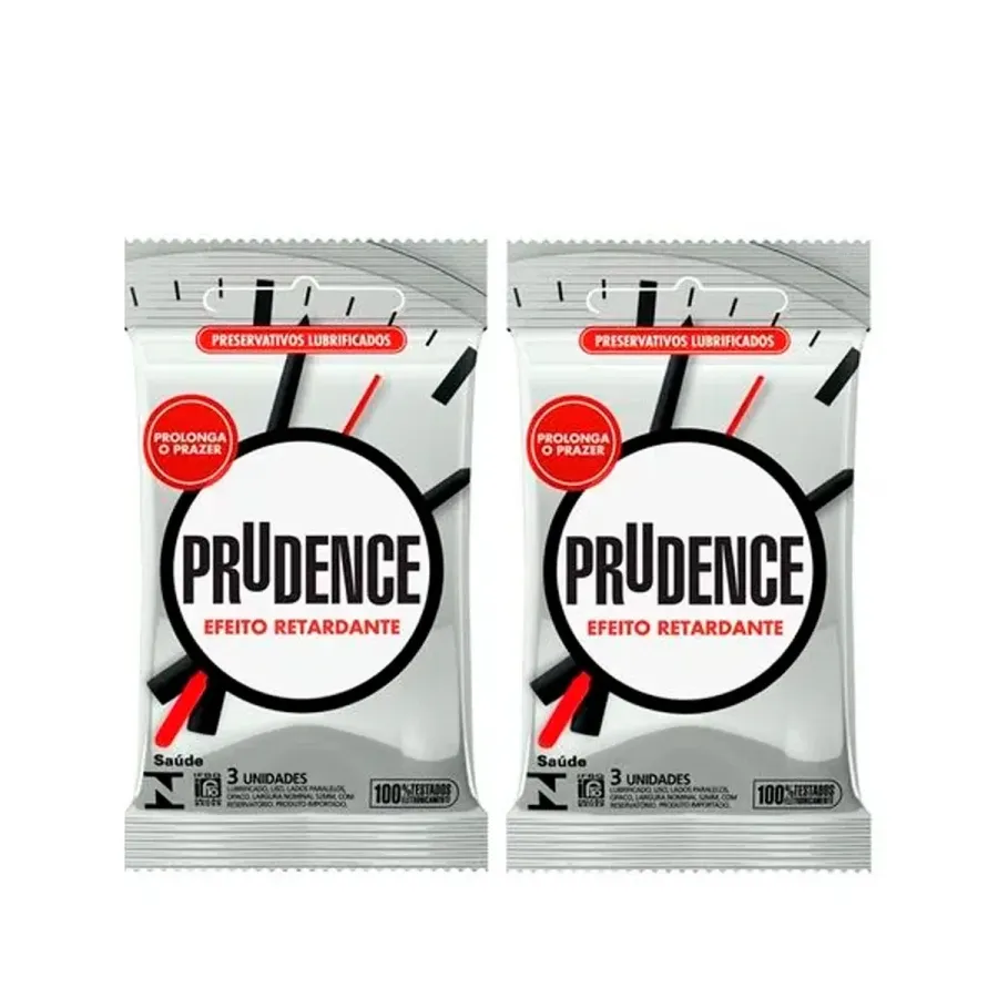 Preservativo Prudence Efeito Retardante 6 Unidades