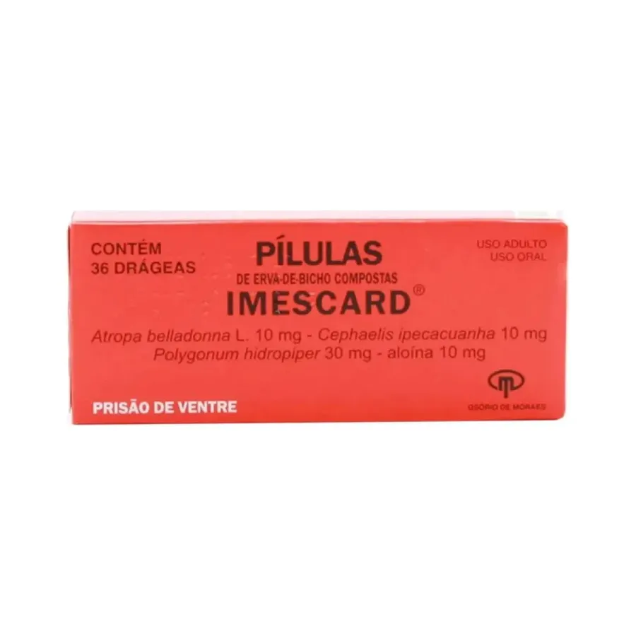 Imescard 36 Drágeas