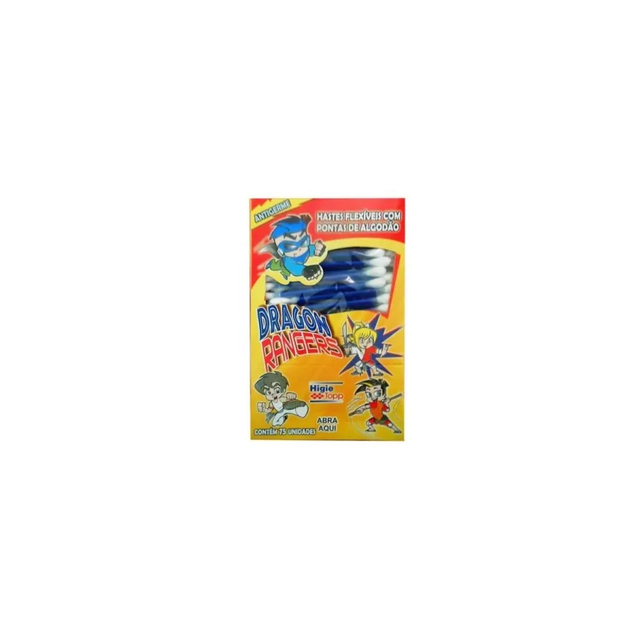 Hastes Flexiveis Cotton Line 75 Unidades Dragon